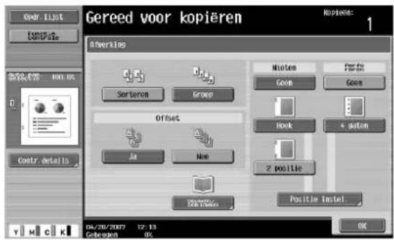 Océ CS231 - Aantal gebonden pagina's - 3