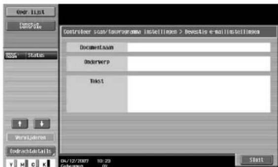 Océ CS231 - Een scan/faxprogramma oproepen - 8