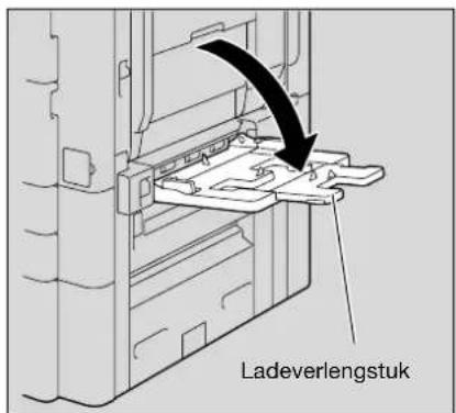 Océ CS231 - Papier plaatsen in de handinvoer. - 1