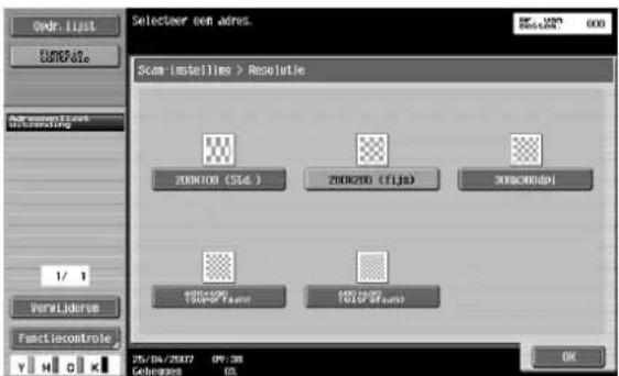 Océ CS231 - Resolutie - 1