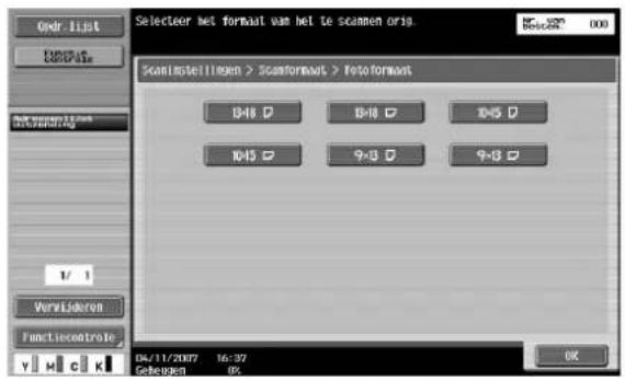 Océ CS231 - Selecteer het formaat en de richting. - 3