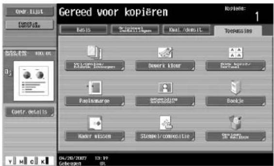 Océ CS231 - Kopieafbeeldingen verdelen (functie "Afbeelding herhalen") - 2