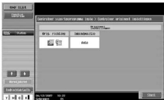 Océ CS231 - Een scan/faxprogramma oproepen - 7
