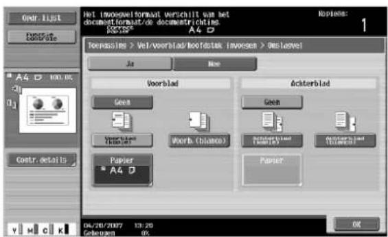 Océ CS231 - Opmerking - 4
