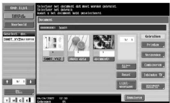 Océ CS231 - Een document verzenden - 2