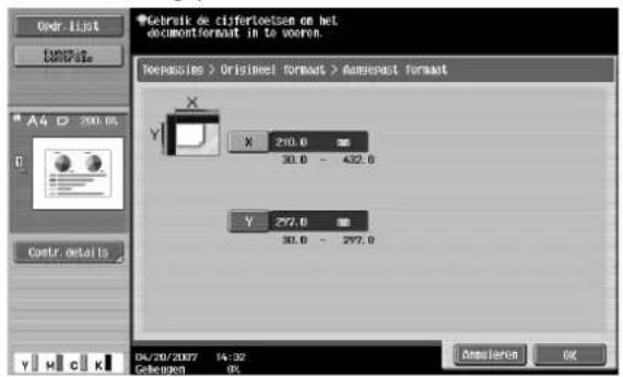 Océ CS231 - Een vergrote afbeelding op meerdere pagina's kopieren ("Posterfunctie") - 9