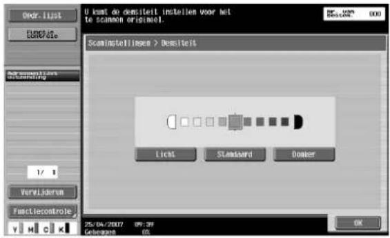 Océ CS231 - Densiteit - 1