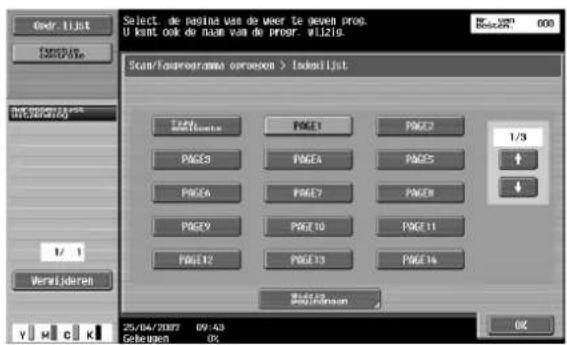 Océ CS231 - Fax verzenden via een programma-adres - 3