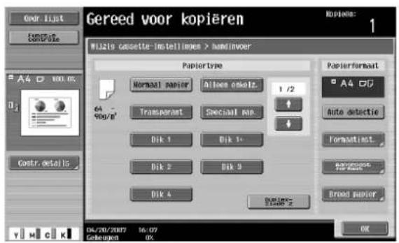 Océ CS231 - Dubbelzijdige kopieën handmatig afdrukken - 4