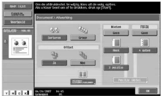 Océ CS173 - Afwerking - 1