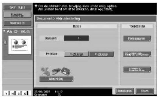 Océ CS173 - Documenten in gebruikersboxen afdrukken - 7