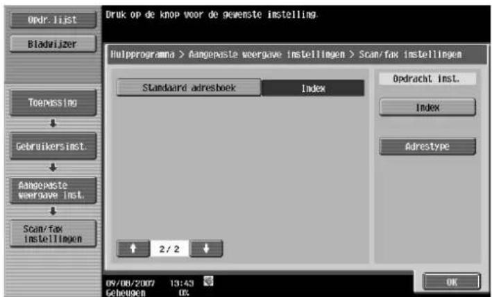 Océ CS173 - Standaard adresboek - 1