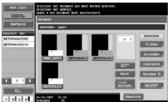 Océ CS173 - Documenten in gebruikersboxen verzenden - 5