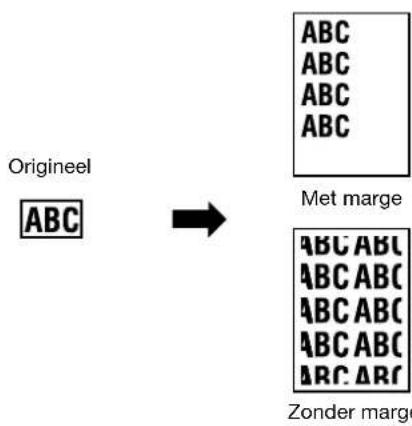 Océ CS173 - Kopieafbeeldingen verdelen (functie "Afbeelding herhalen") - 1