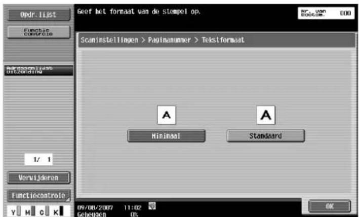 Océ CS173 - Tekstformaat - 1