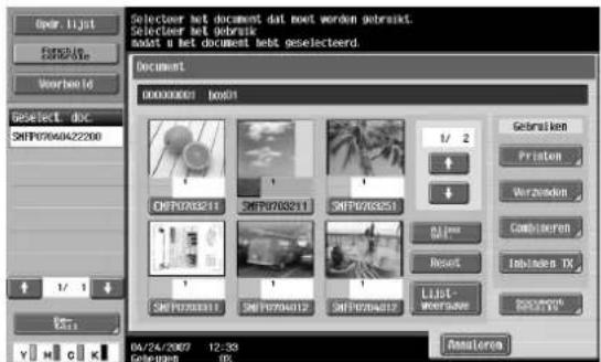 Océ CS173 - Documenten in gebruikersboxen afdrukken - 4