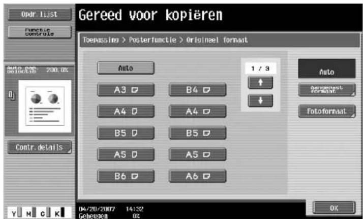 Océ CS173 - Een vergrote afbeelding op meerdere pagina's kopieren ("Posterfunctie") - 8