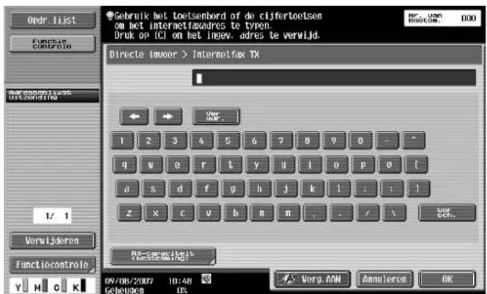 Océ CS173 - Directe invoer - Internetfax - 1