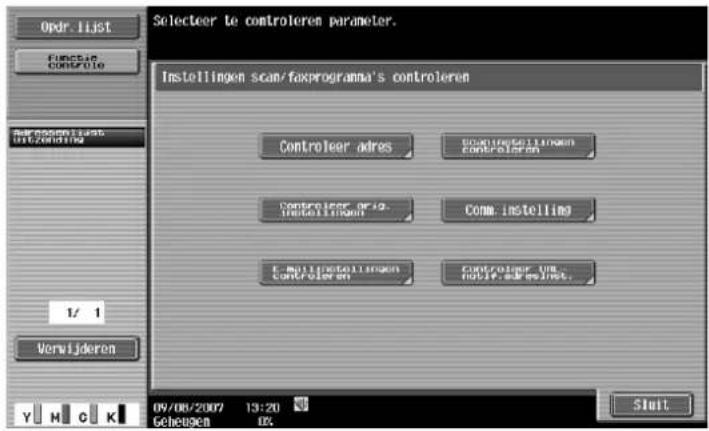 Océ CS173 - Functiecontrole - 1