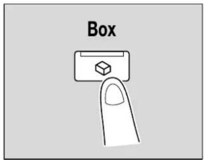 Océ CS173 - Druk op de toets [Box]. - 1