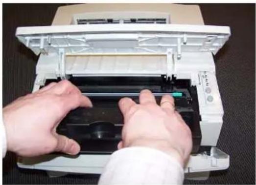 Océ PP22D - Papierstoring in het apparaat (na invoer vanuit lade of handinvoer) - 5