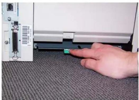 Océ PP22D - Papierstoring in het duplex (dubbelzijdig) gedeelte. - 3