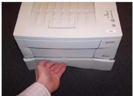 Océ PP22D - Papierstoring in het duplex (dubbelzijdig) gedeelte. - 4