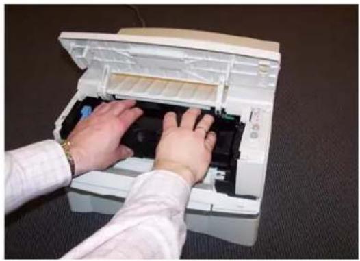 Océ PP22D - Papierstoring in het apparaat (na invoer vanuit lade of handinvoer) - 2