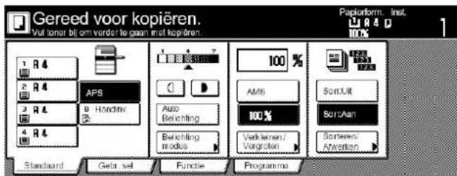 Océ OP1050 - Uitlezen tellerstanden OP25/35/40 - 2
