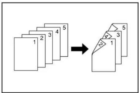 Océ OP1040 - Dubbelzijdige kopieën maken van enkelzijdige originelen - 1