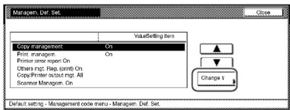 Océ OP1040 - Deze instelling is alleen beschikbaar wanneer de optionele printerset of printer-scannerset is geïnstalleerd op het kopieerapparaat. - 1