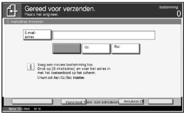 Océ OP1130 - Als e-mail verzenden - 3