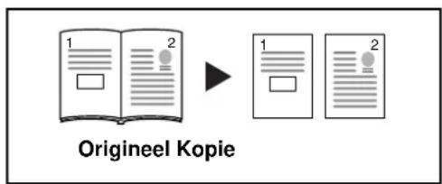 Océ OP1130 - Boek naar enkelzijdig - 1