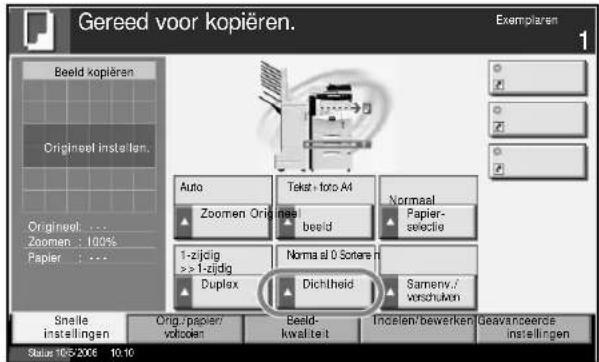 Océ OP1130 - Registratie wijzigen - 1