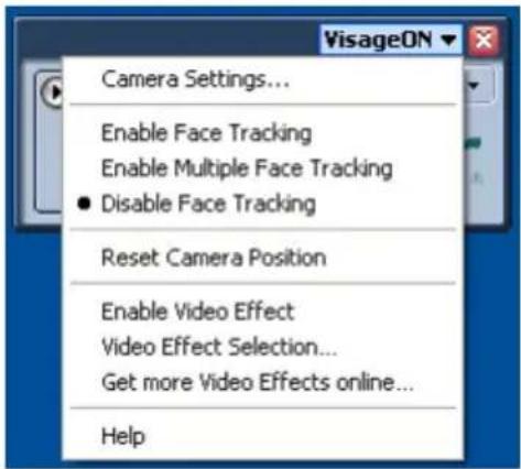 ACER Travelmate 5610 - Using the face tracking feature - 3