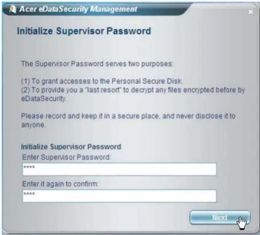 ACER Travelmate 5610 - Acer eDataSecurity Management (for selected models) - 2