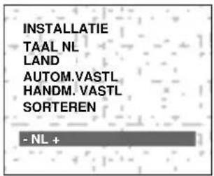 INSTALLATIE TAAL NL LAND AUTOM.VASTL HANDM. VASTL SORTEREN - NL +
