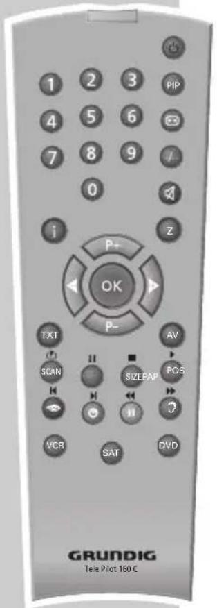 GRUNDIG MFW 70-2510 - Beeldinstellingen - 1