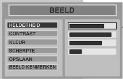 BEELD HElderHEID CONTRAST KLEUR SCHERPTE OPSLAAN BEELD KENMERKEN