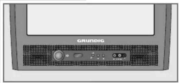 GRUNDIG T 55-4201 - Bussen aan de rechterkant - 1