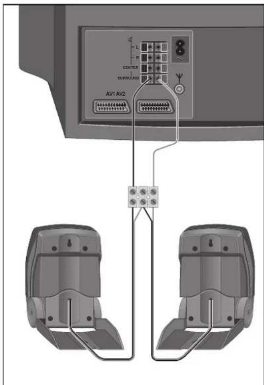 CENTER XURROUND AV1 AV2