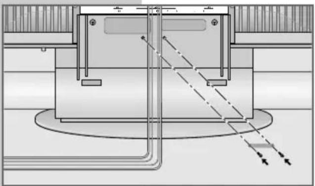 GRUNDIG LW 76-9510 - Antenne en netkabel aansluiten - 2