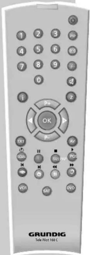 GRUNDIG Tele Pilot 160 C