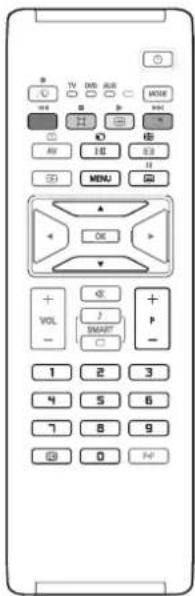ON OFF HOLD MUSH AVI IIB MENU OK VOL J SMART 1 2 3 4 5 6 7 8 9 0 P