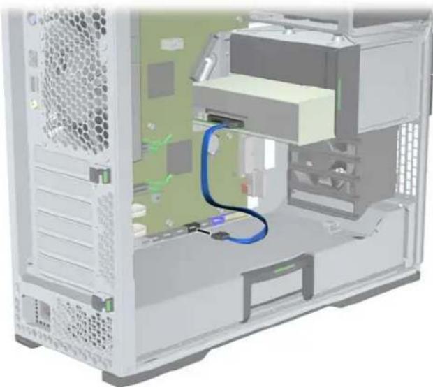 HP Z660 - Een ODD in een HP Z600- of Z800-werkstation installeren - 3