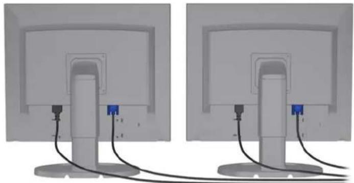 HP Z660 - Monitoren aansluiten - 3