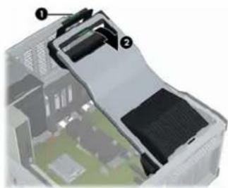 HP Z660 - Het workstation voorbereiden op de installatie van de onderdelen - 6