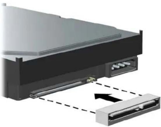 HP Z660 - Een HDD in een HP Z400-werkstation installeren - 4