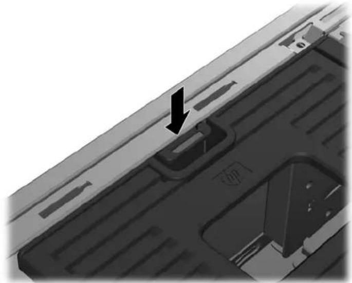 HP Z660 - De ventilatiegeleider installeren (alleen Z400) - 5