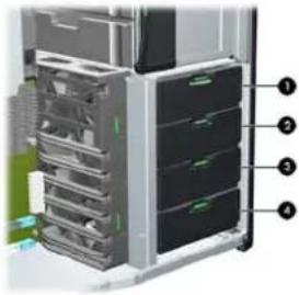 HP Z660 - Vaste schijfconfiguratie - 3